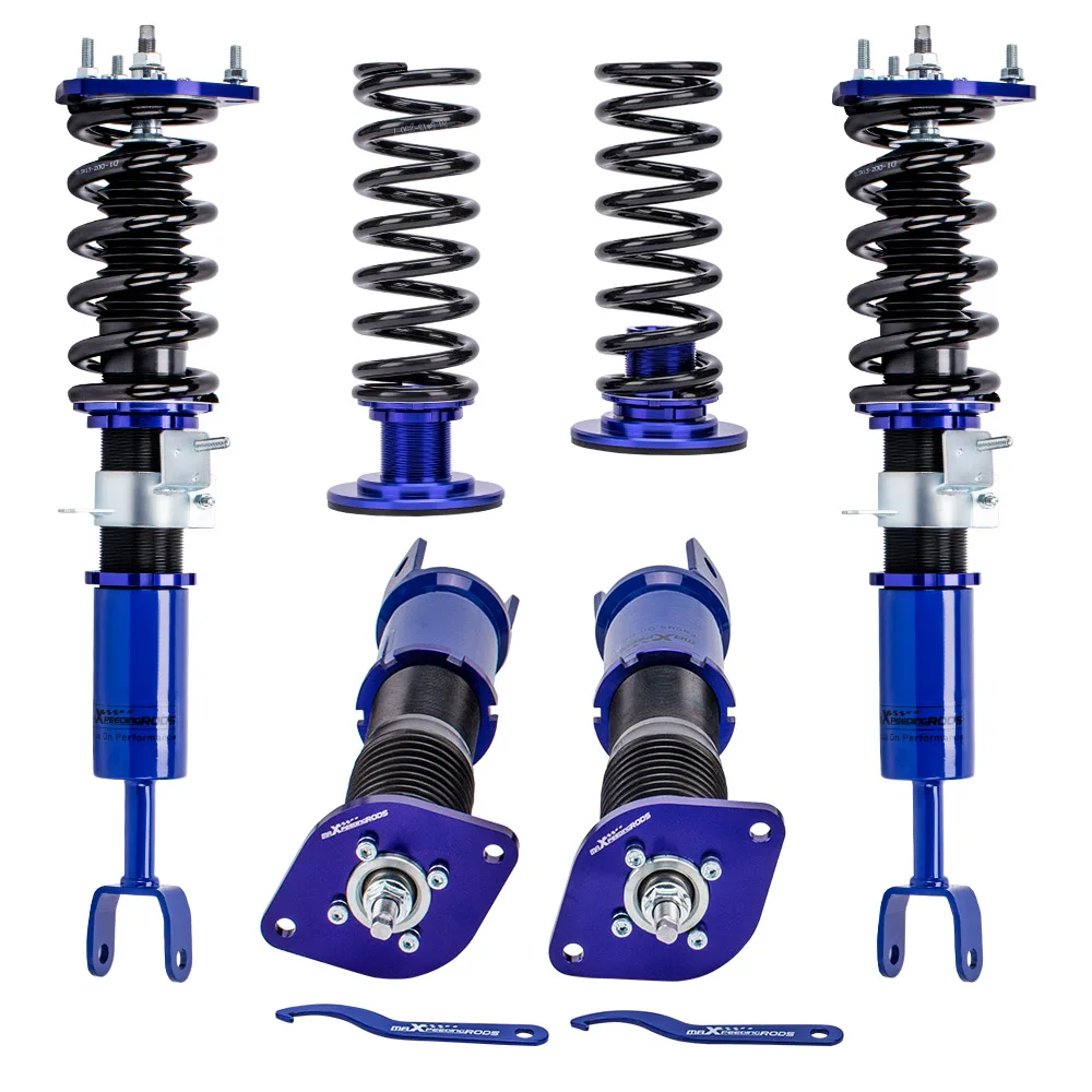 Coilover Shock Suspension For Nissan Fairlady Z 350Z 03-08 Spring Kit Adjustable Height Shocks Struts Suspension Springs Kit