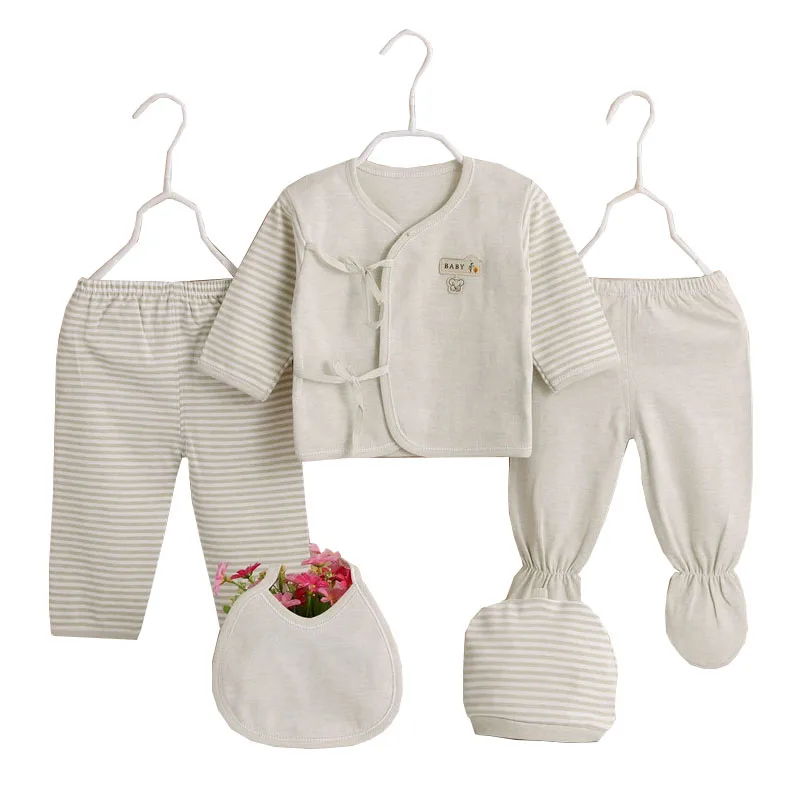 

Baby Underwear cotton three-layer warm and thickening suit in,five-piece baby boys clothing suit autumn/winter baby Girl Clothes