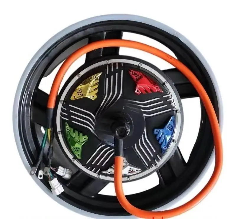High Quality Accessories Suitable for Motor 72V6000W17 Inch 50H Electric Motorcycle DC Motor