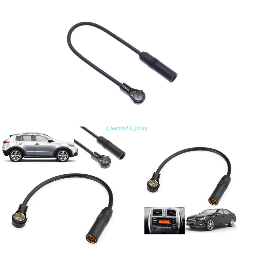 

Стереосистемы y1UB Стереосистемы Антенны Интерфейсы перевод кабеля Адаптер Адаптер Адаптер для автомобильного радио, мужского на