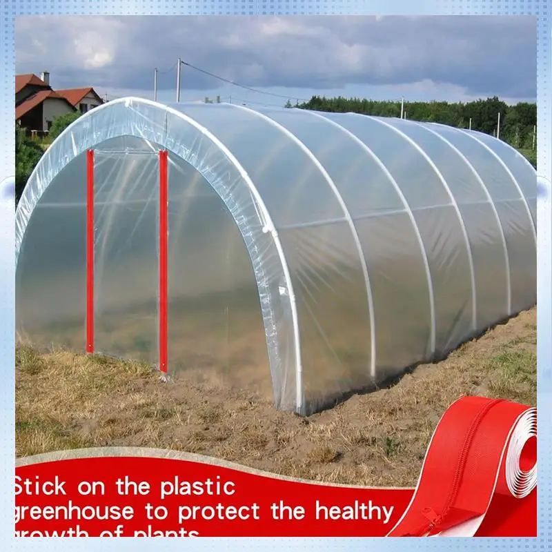 

AD-12 Rolls Heavy Duty Zipper Door 7 Ft X 3 Inch Self Adhesive Construction Zipper Door For Use On Tarps