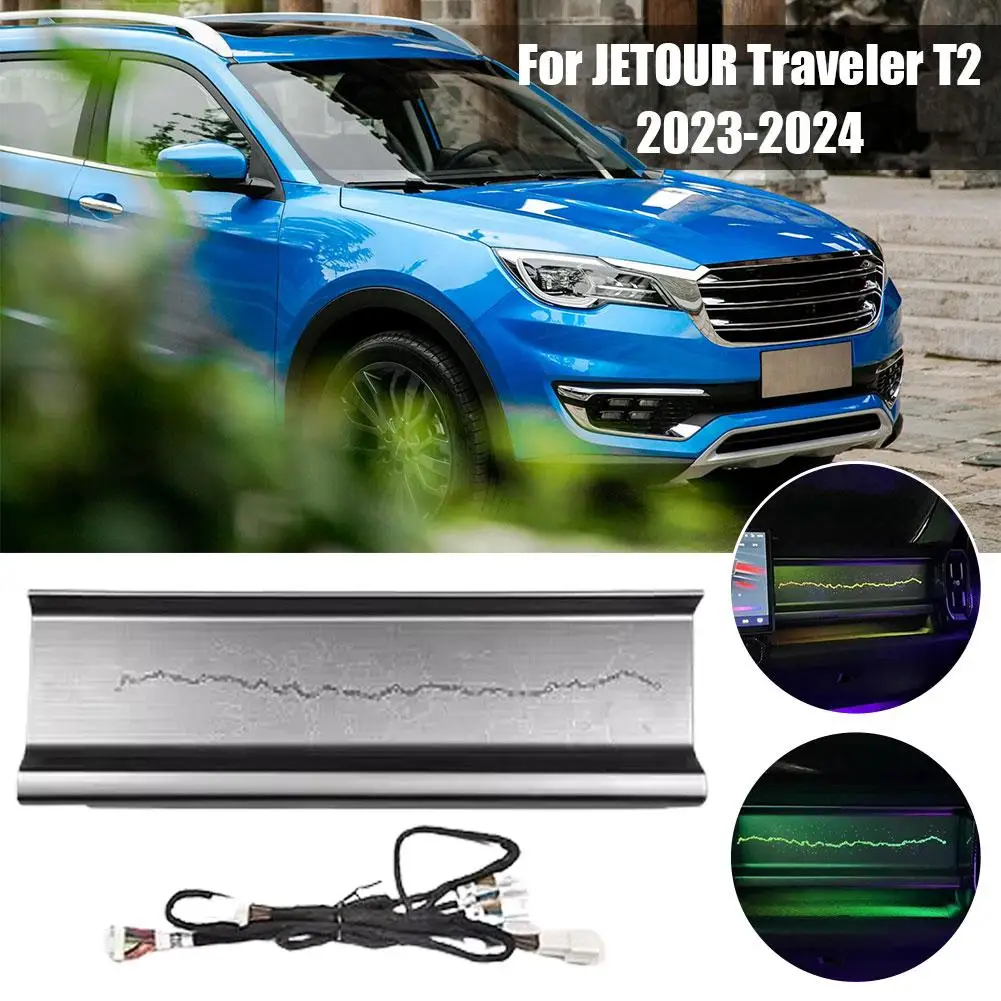 Car Co-pilot Starry Sky Ambient Light Panel For JETOUR Traveler T2 2023-2024 64 Color Starry Skyp Modification Ambient Light