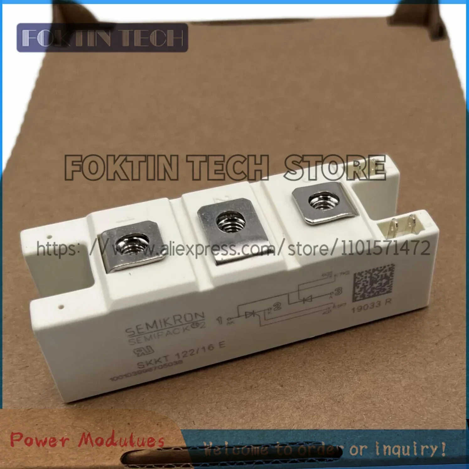 Free Shipping SKKT122/12E SKKT122/16E SKKT122/18E Thyristor Module