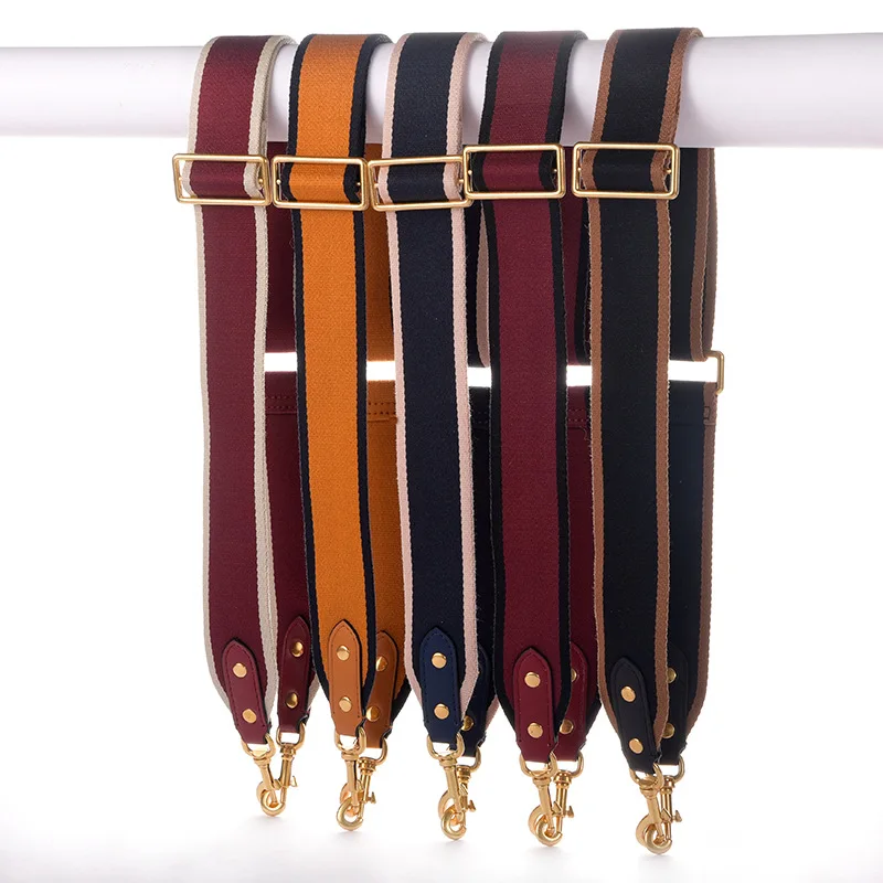 4.5cm Width Adjustable Fabric For Women Handbag Shoulder Strap Lady Pochette Carry Belt Bag Parts strap