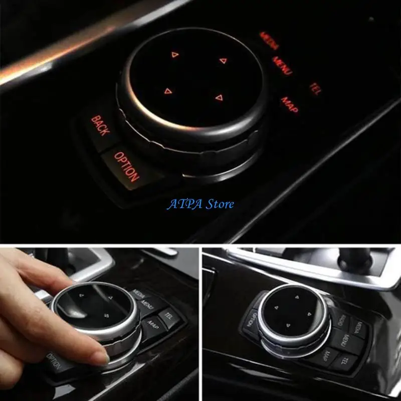 

U13C Vehicle Multimedia Knob Car Knob Modification Part Lightweight Multimedia Knob