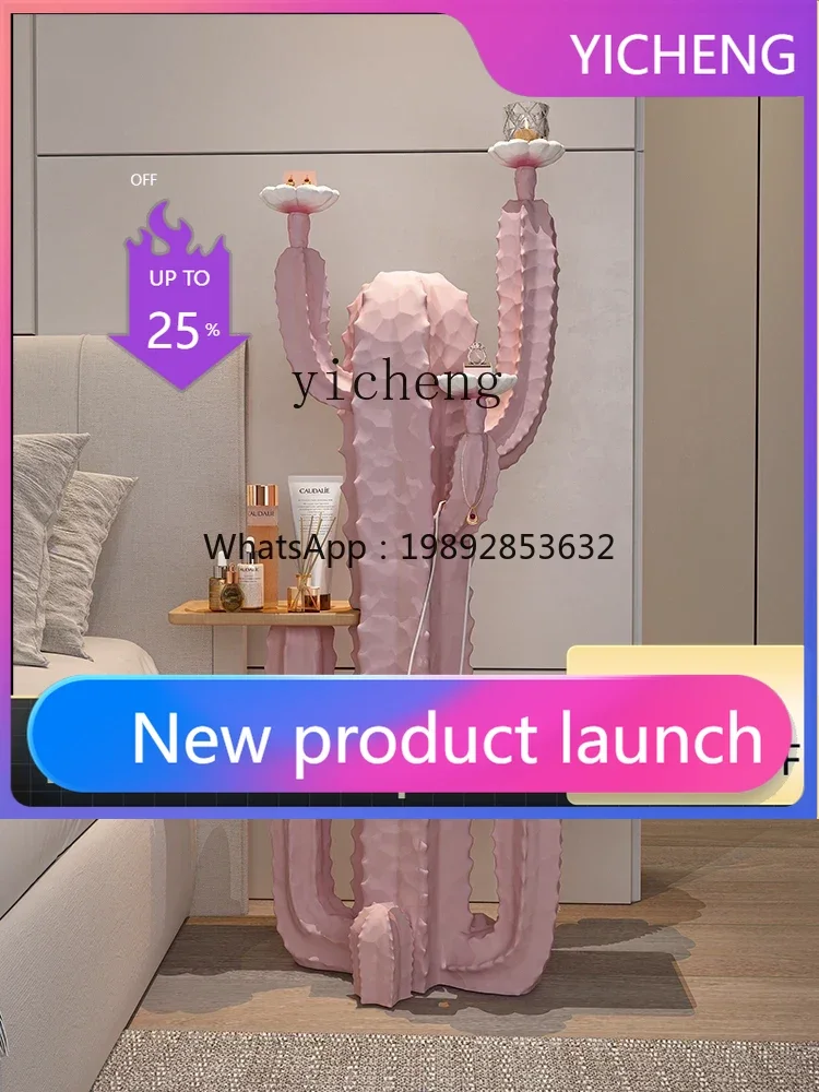 

LYY Cactus Large Floor Ornaments Sofa Tray Storage Hallway Coat Rack Decorations