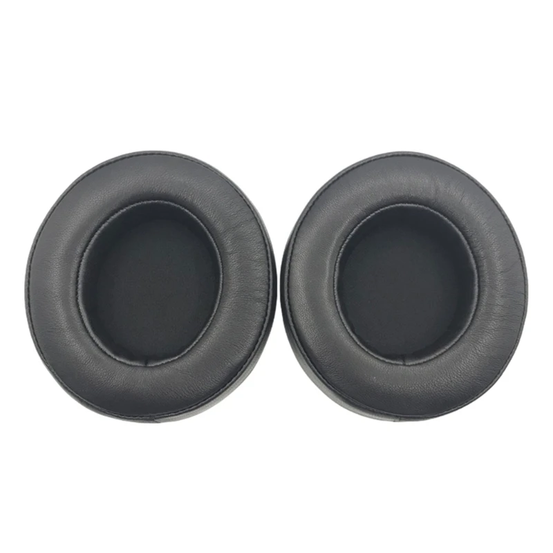 Almofadas substituição pele carneiro para fones ouvido 7.1 V2 Esponjas Almofadas ouvido Protetores orelha