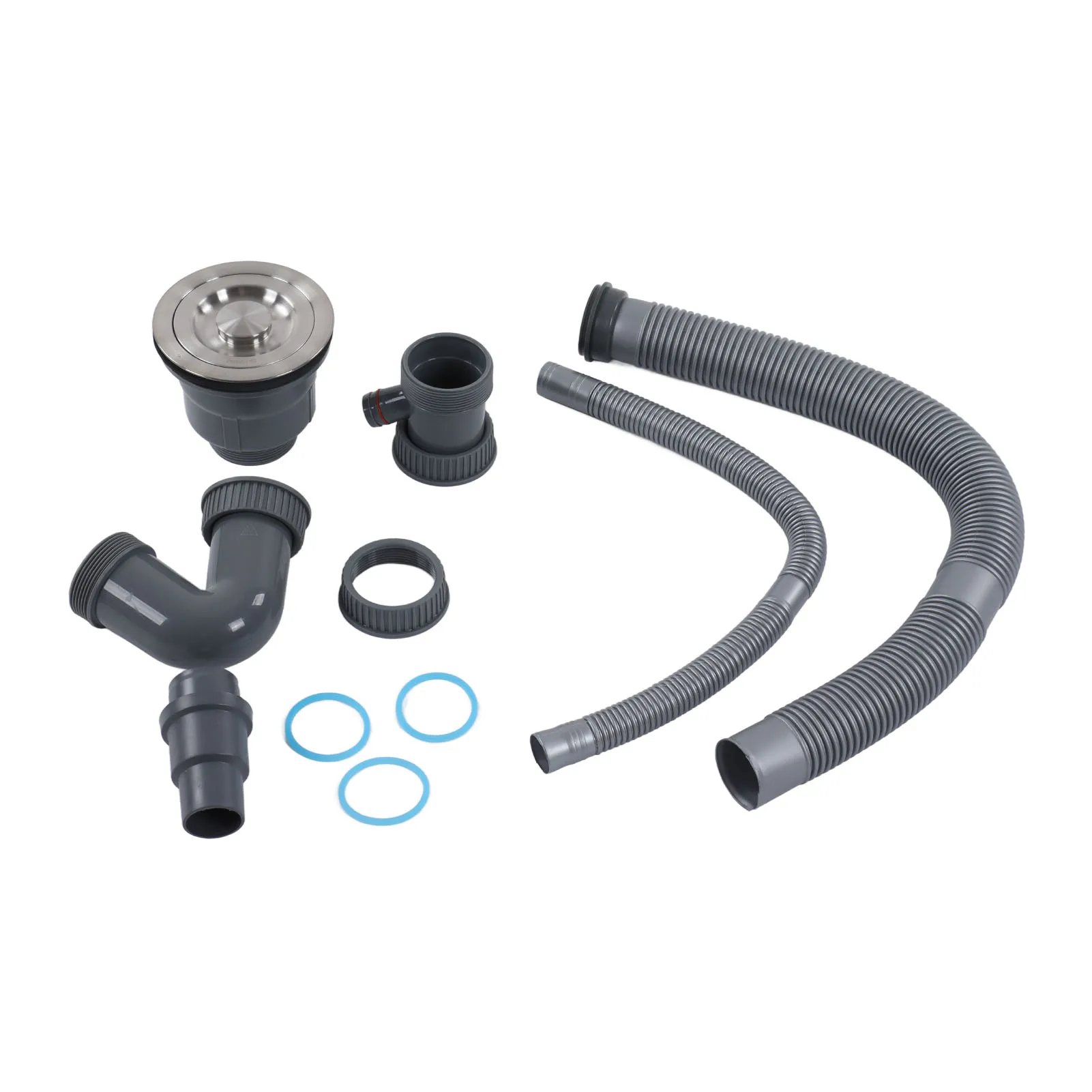 

Kitchen Appliances Kitchen Sink Strainer Drain Hose Single Sink Drain Set Kitchen Drain Fittings Appliances Sink Drain Pipe Kit