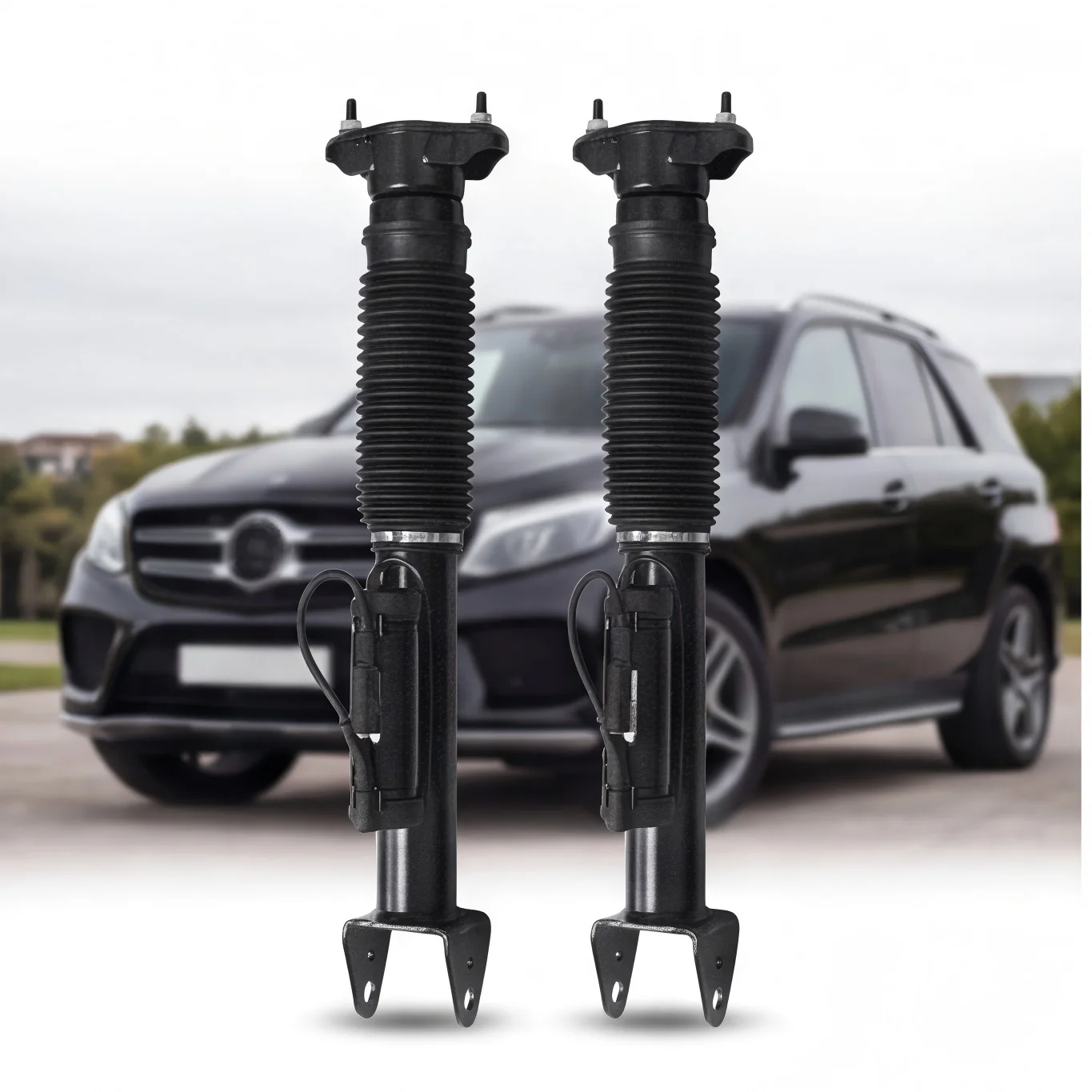 2pcs Air Suspension Strut Shock Absorber For Mercedes Benz W166 X166 1663200930,1663200500,1663200130