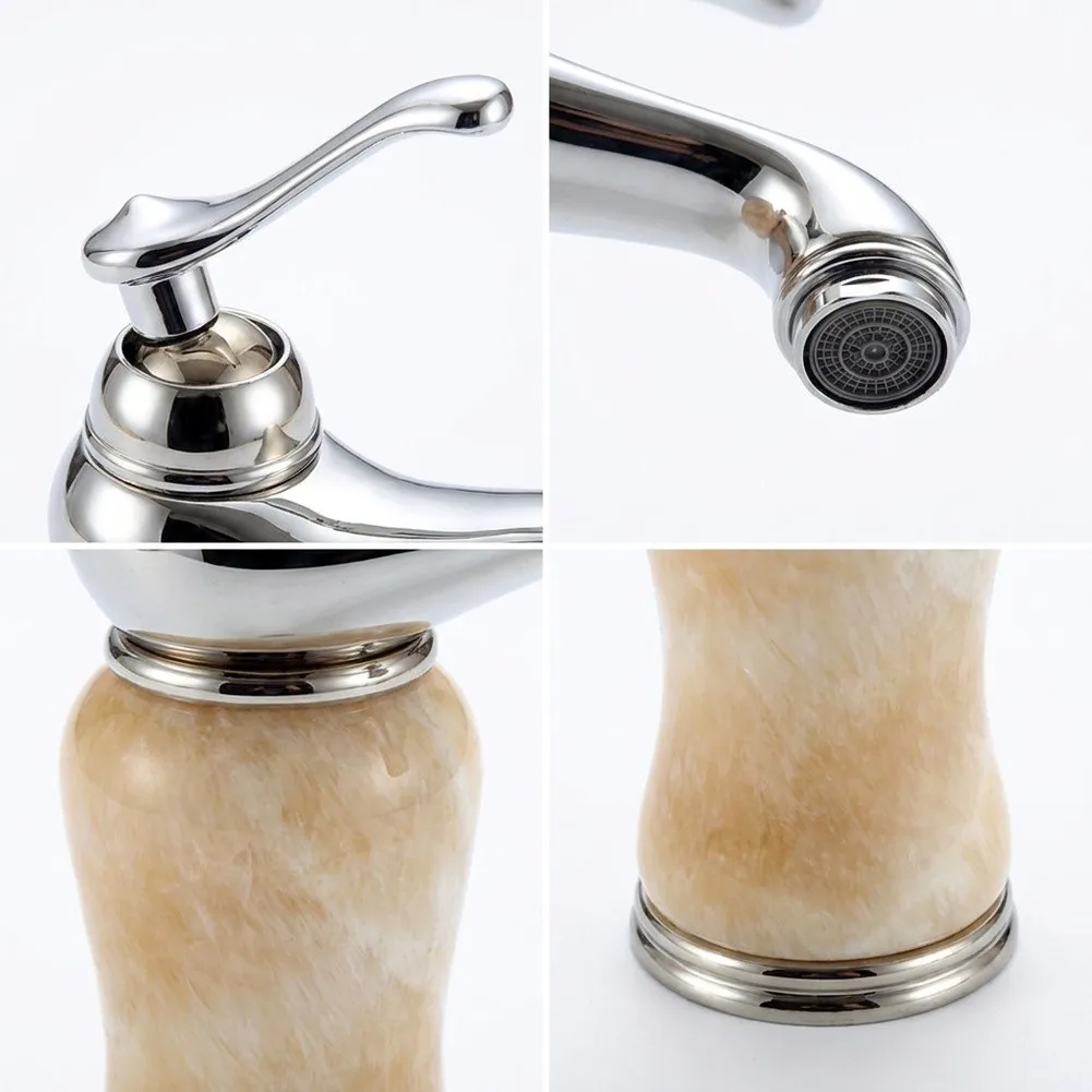 Vintage Brass Basin Faucet Bathroom Sink Faucet Hot Cold Mixer Tap Single Handle Antique Brass Classic Washbasin Vanity Faucet