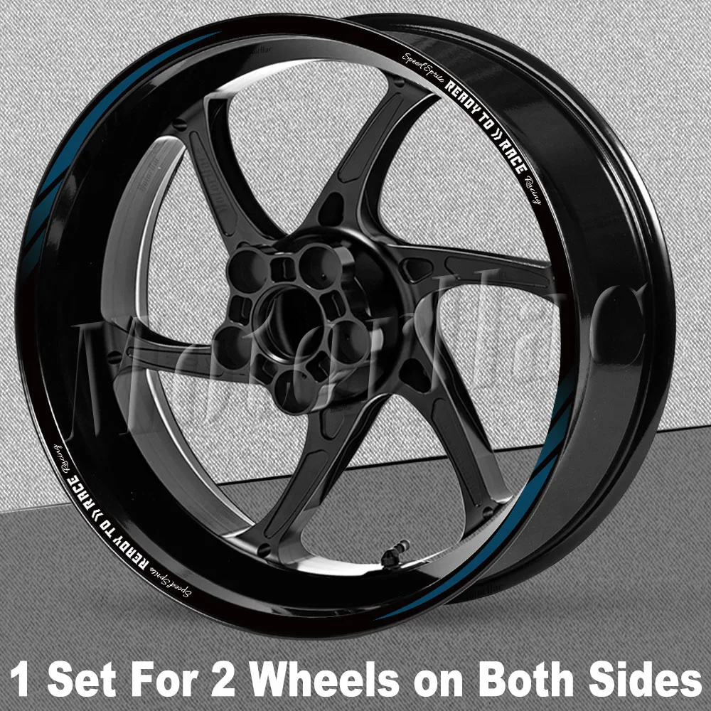 Reflektierender Motorrad-Radaufkleber Felgen-Naben-Streifenaufkleber READY TO RACE für KTM Duke 250 390 690 890 1290 1390 Super Duke R – Detail 6