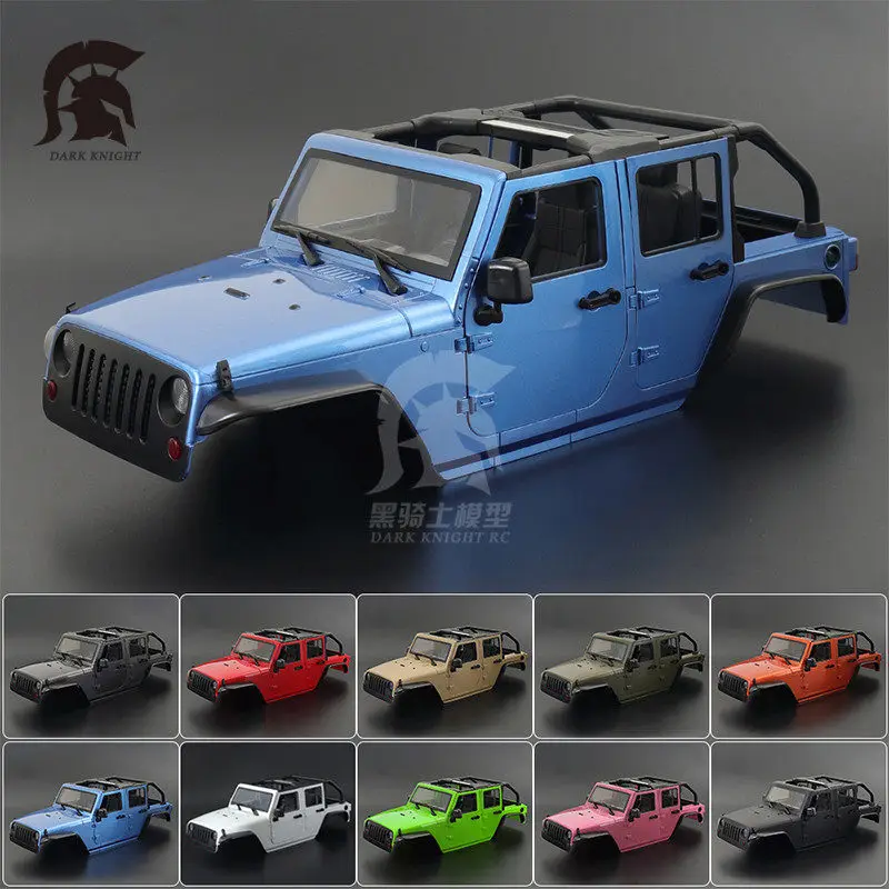 RC Open Body Shell For 1/10 SCX10 90046 Wrangler 313mm Wheelbase High Simulation Lightweight Modified RC Crawler Upgrade Parts
