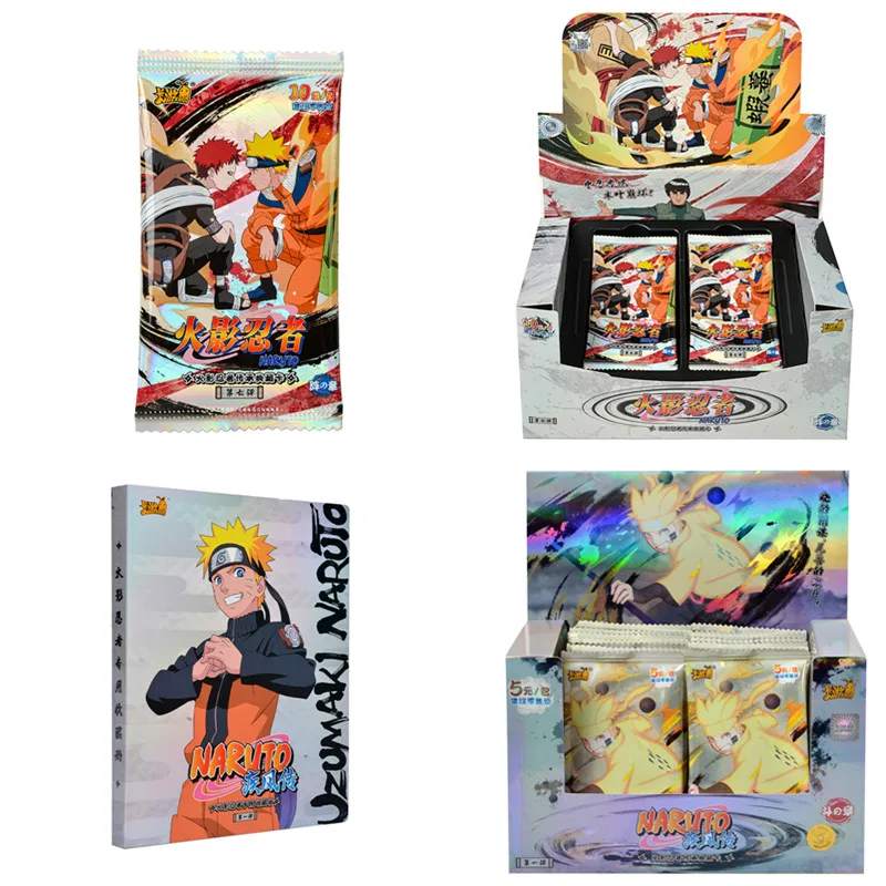 KAYOU Original Anime Naruto Cards Chapter Of The Array Box Added Ninja World Collection Cards