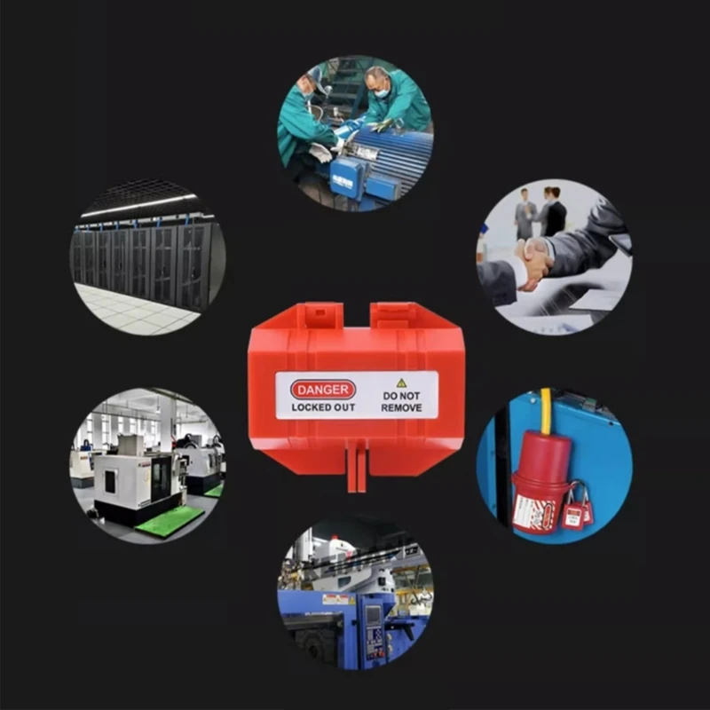 Trava portátil portátil portátil à prova d'água com trava travamento com travamento industrial plugue doméstico Fácil