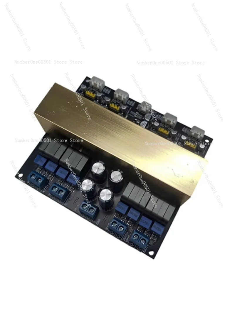 TPA3255 four-channel high-power digital class D power amplifier board