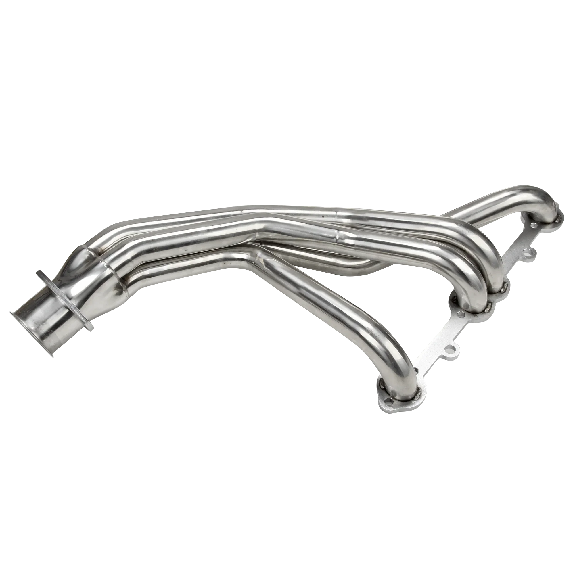 Black/Silver FlowTech Manifolds Headers for Chevy 283/302/305/307/327/350/400