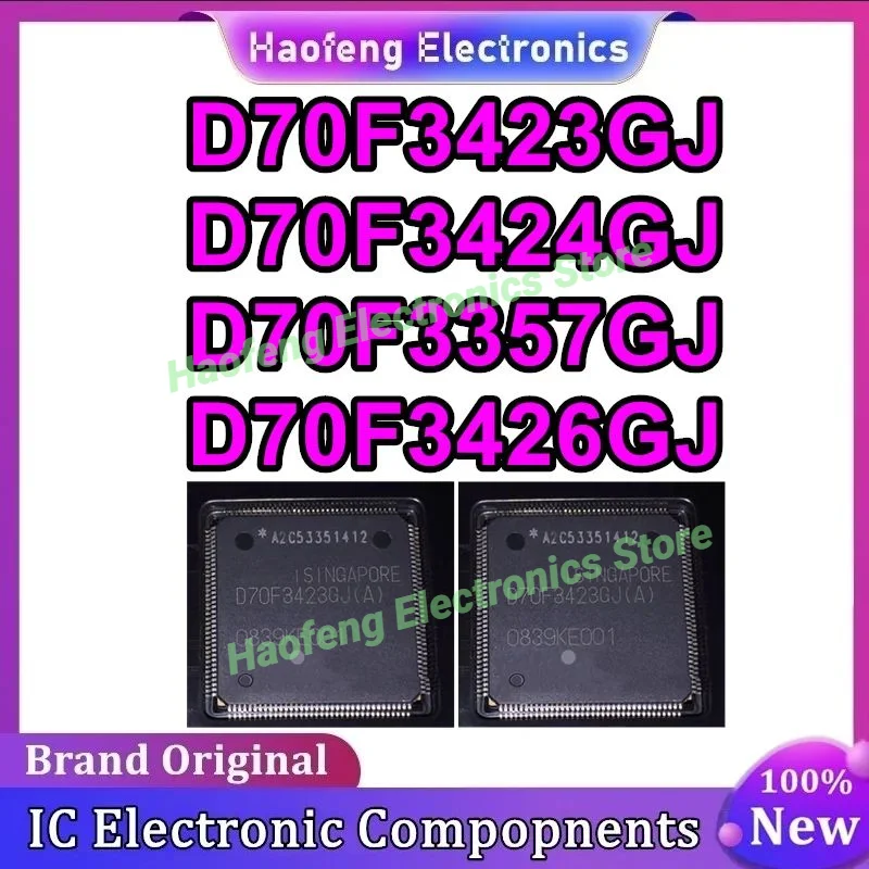 

D70F3423GJ (A) D70F3424GJ (A) D70F3357GJ (A) D70F3426GJ (A) Чипсет QFP-144 Новый на складе