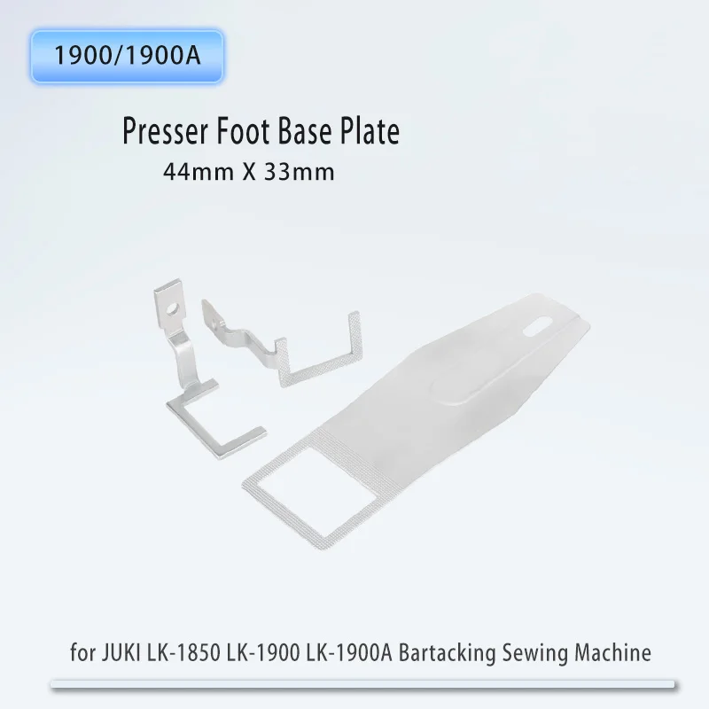 Feed Plate & Work Clamp Foot Kit For JUKI LK-1850 LK-1900 LK-1900A Bartacking Sewing Machine Parts Work Aera 44mmx33mm - view 5