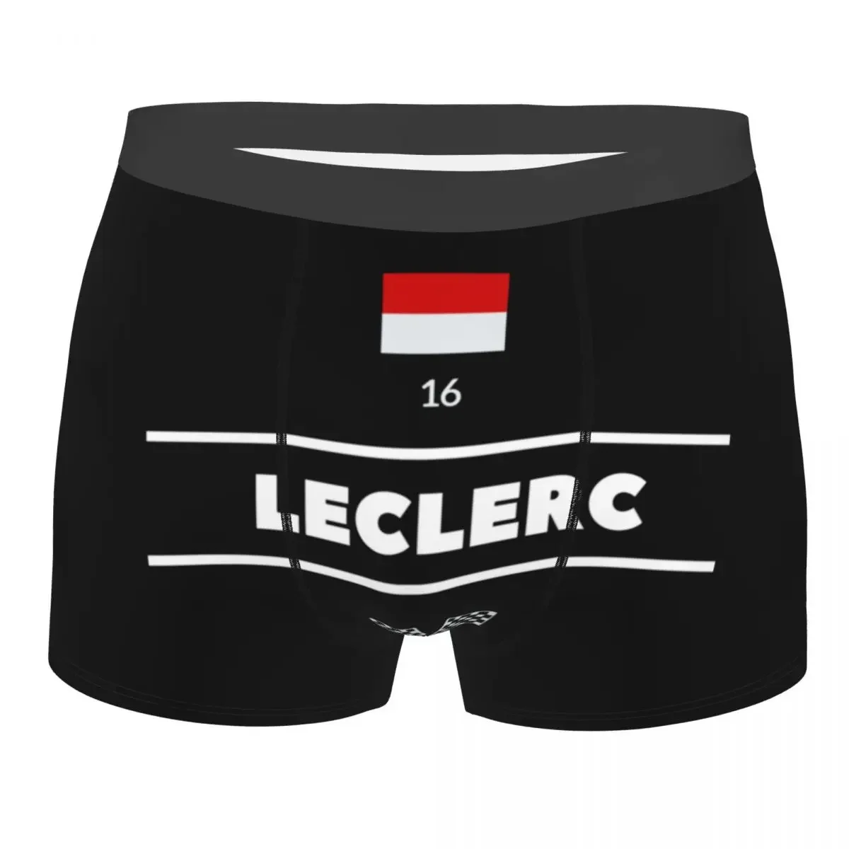 Custom LEC16 Racing Driver Underwear Male Print Motorsports Boxer Shorts Panties Briefs Breathable Underpants