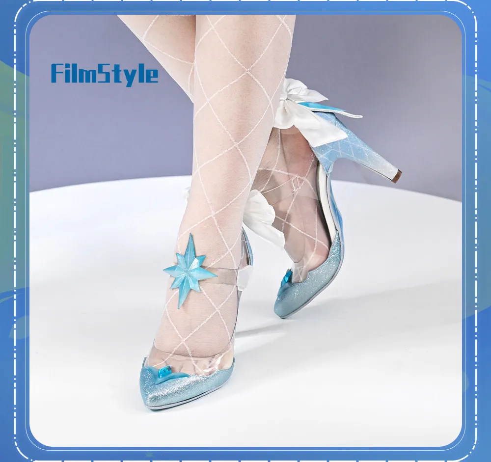 Genshin Impact Cosplay-Schuhe, die Tsaritsa Anastasia High-Heels, Spiel-Requisiten-Schuhe für Frauen