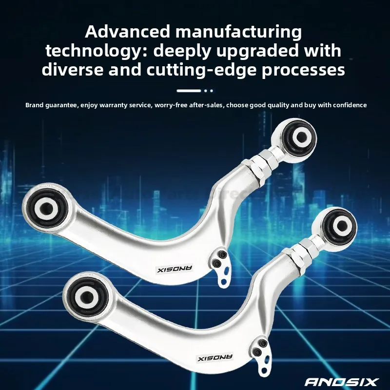For Honda Civic Accord CRV Breeze Inspire Rear Adjustable Camber Arm Alignment Kit Aluminum Alloy High Precision Performance