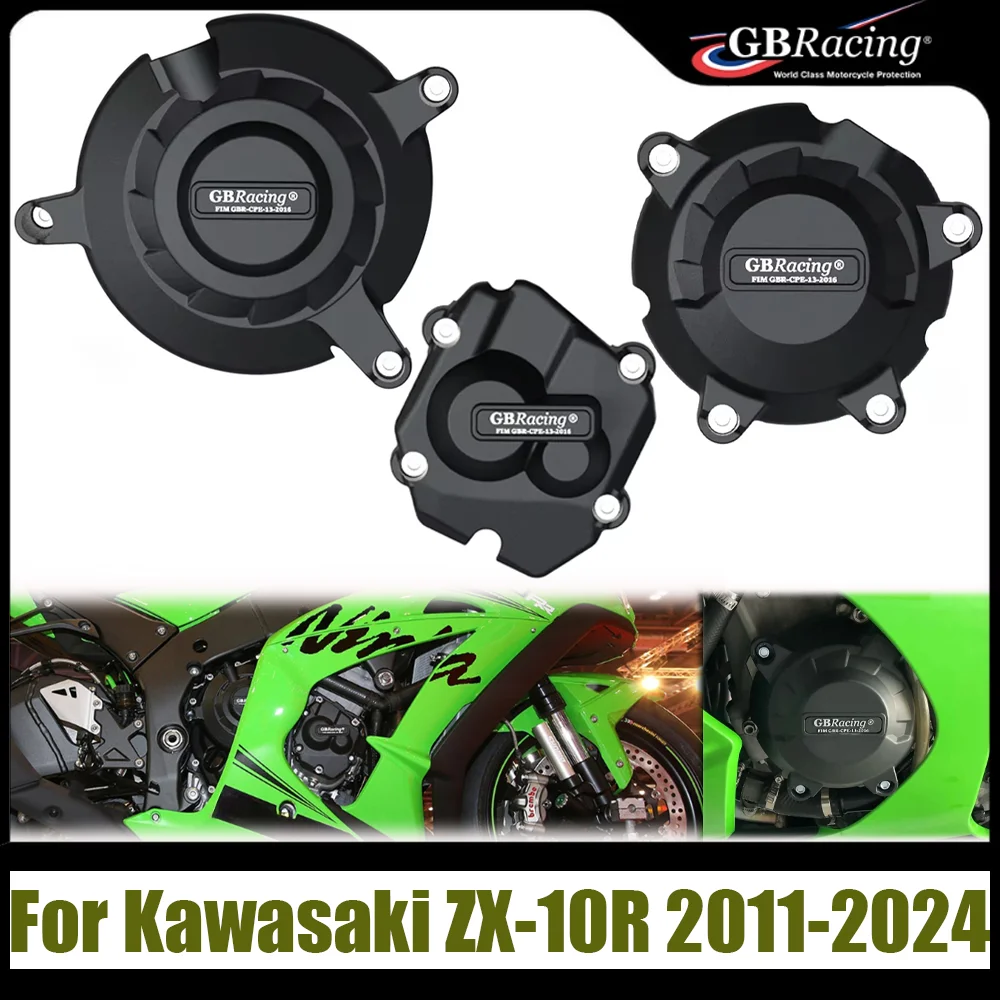 

GBRacing For Kawasaki ZX-10R 2011-2024 Engine Protection Cover Clutch Pulse Protection Cover Accessories