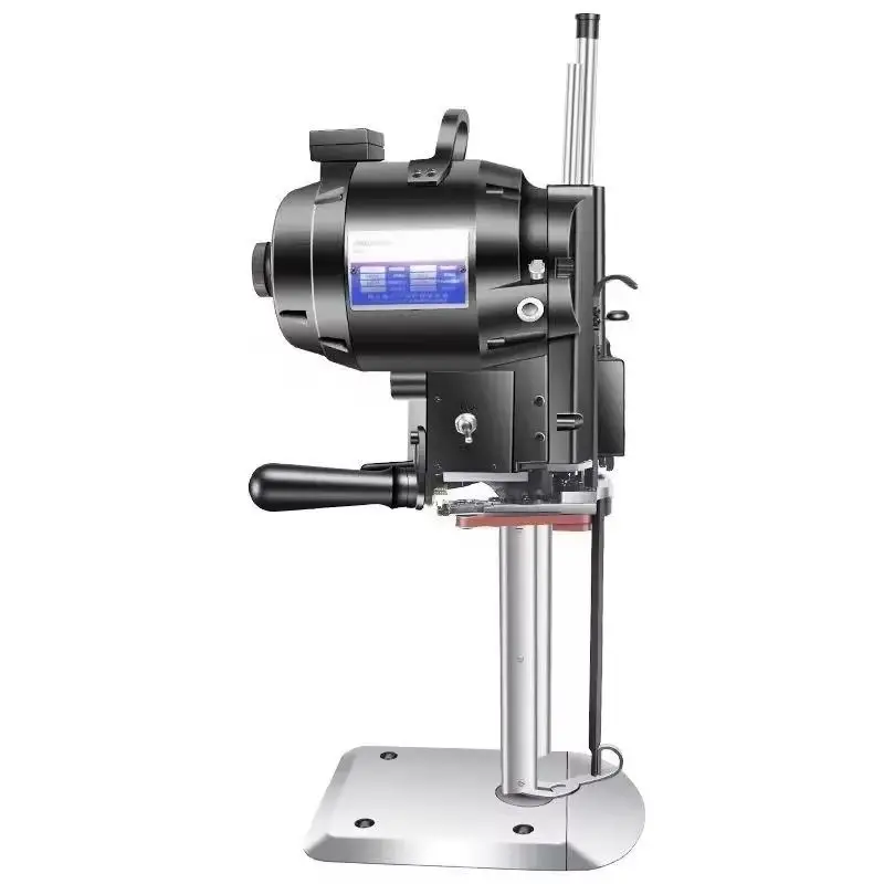 1100W Vertical Straight Knife Electric Cutting Machine For Cloth Leather Paper 220V Fabric Scissors Tool