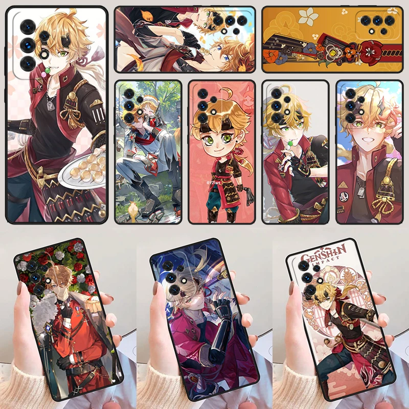 Thoma Genshin Impact Game For Samsung A52 A72 A73 A20e A21S A50 A70 A11 A12 A42 A31 A40 A51 A71 A32 A80 A91 Phone Case Cover