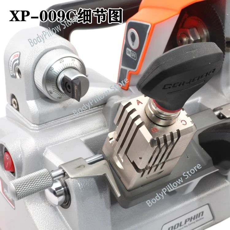 XP-009C horizontal single-sided double-sided cutting and copying key machine