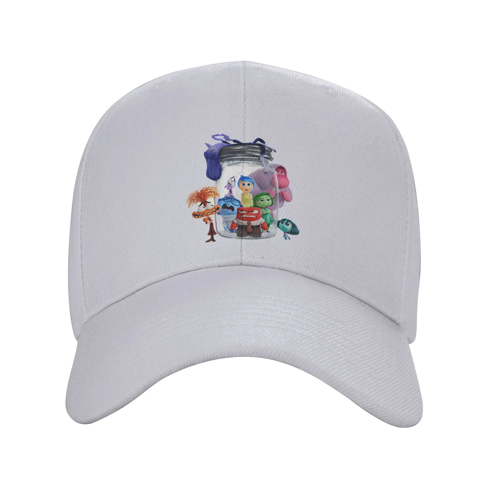 Inside Out Disgust Anger Hat Adult Outdoor  Hat Sun Caps Golf Hats Breathable Polyester Baseball Caps