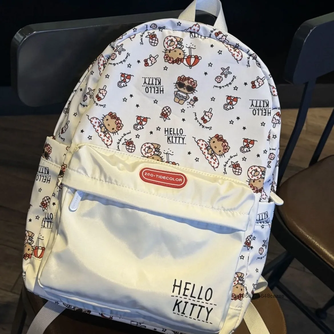 Sanrio hello kitty pochacco mochila dos desenhos animados estudante júnior grande capacidade ombros saco estilo japonês harajuku mochila casual
