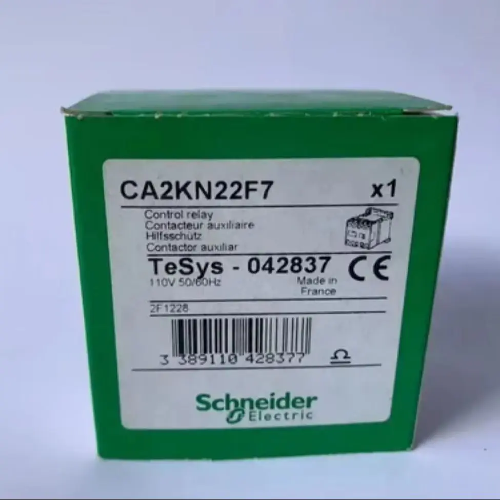 CA2KN22F7 Control Relay, 4P(2NO+2NC), 690V, 110V AC standard coil