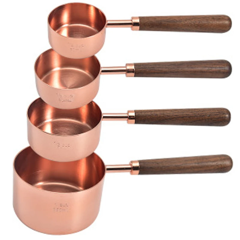 

4Pcs Measuring Tools Baking Accessories Stainless Steel Kitchen Gadgets-TFBC