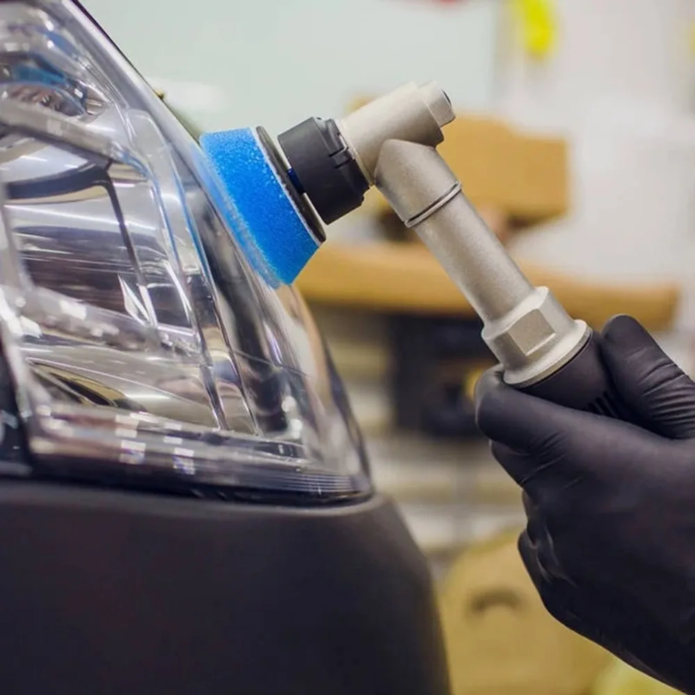 3/4/5/6/7 بوصة 5 قطعة مجموعة لوحة تلميع السيارات ذاتية اللصق التلميع الصبح الإسفنج عجلة لوحة تلميع لسيارة الملمع دريل