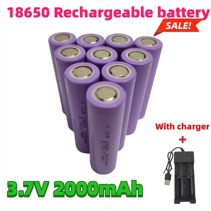 New 3.7V 2000Mah Or… - image