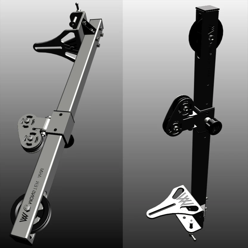 Professional Forearm Wrist Trainer 100kg Arm Wrestling Machine, Heavy Duty Home Gym Pulley System for Grip Strength & Muscle