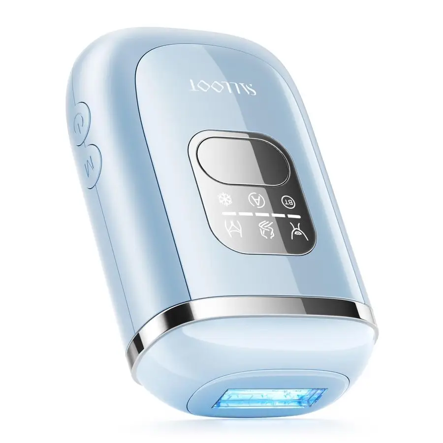 

Laser Hair Removal for Women, Dual Pulses 78W Powerful 22J, 39F Sapphire IceCooling, Painless, Permanent Epilator Mini Hair Remo