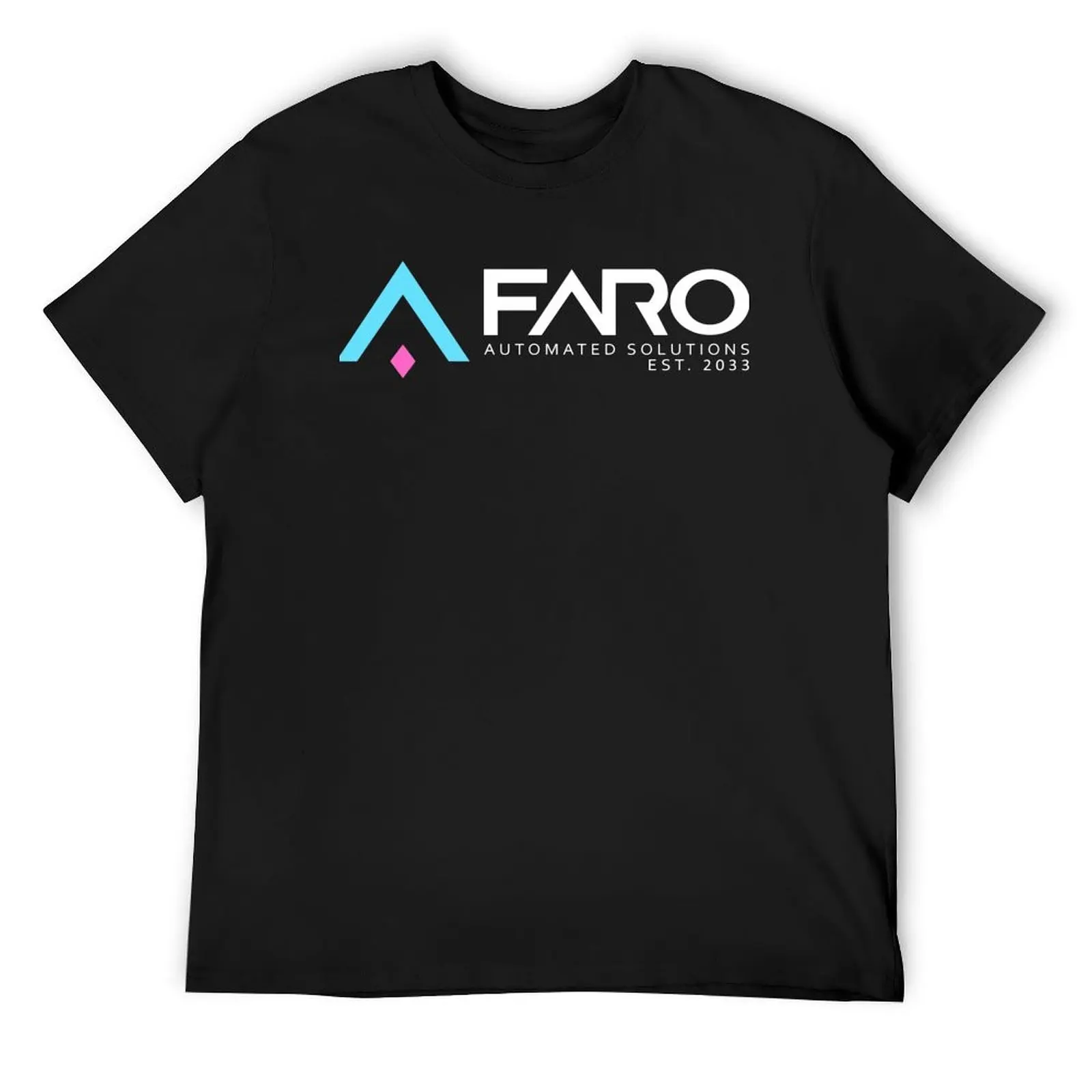 Faro Automated Solutions Logo (Dark) Classic T-Shirt sweat plus sizes men tshirt