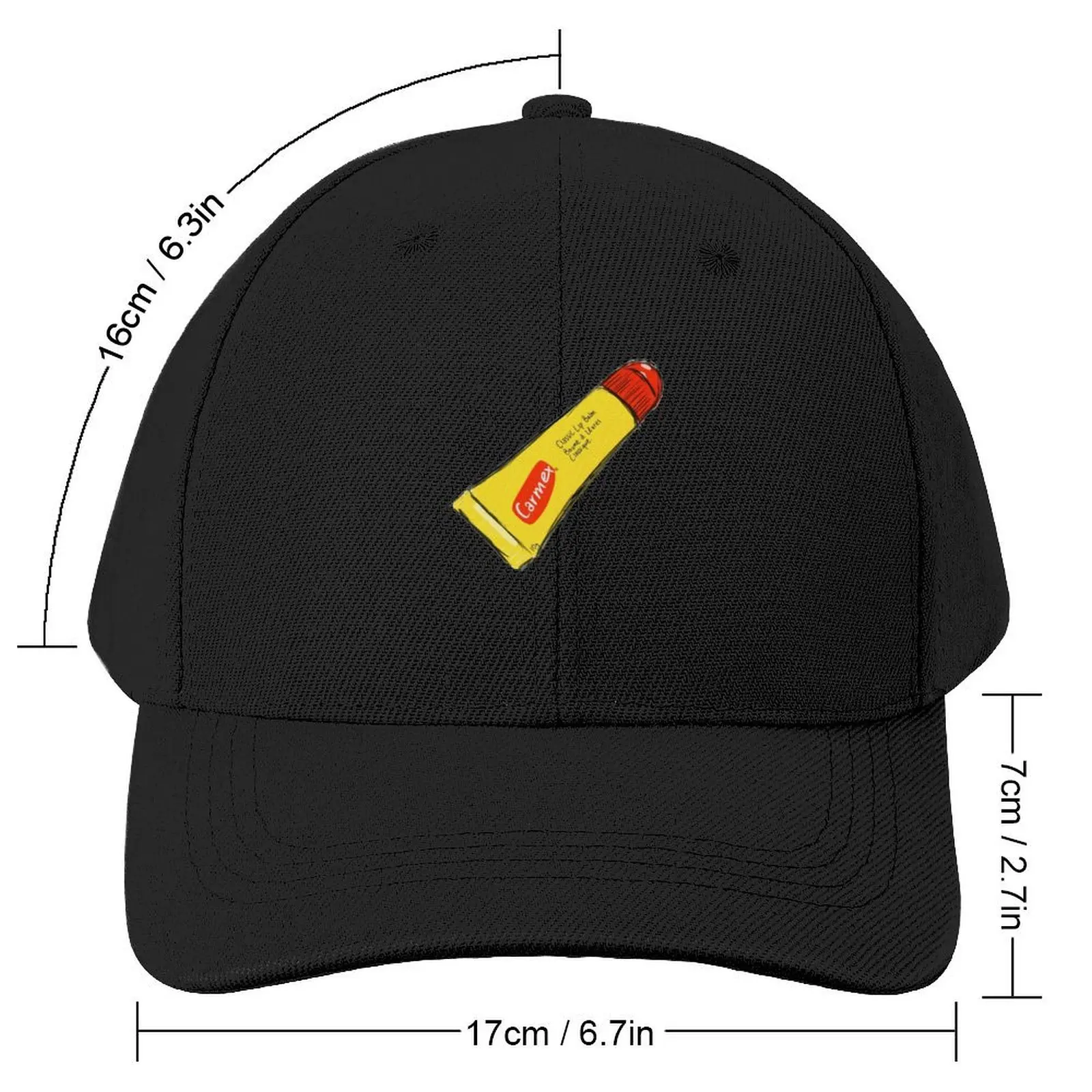 Carmex Classic Lip Balm Baseball Cap Dropshipping Icon Caps Male Women's