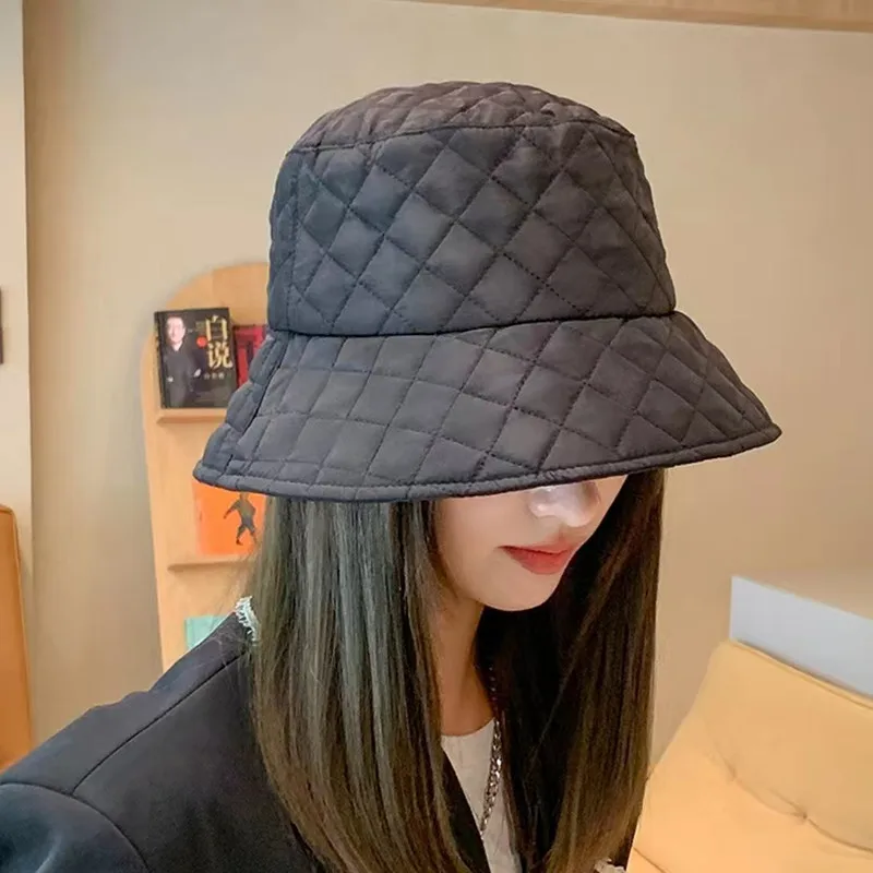 Зимние ультралегкие пуховые панамы для женщин, панама, рыбацкая шляпа, уличная женская холодная теплая кепка для бассейна