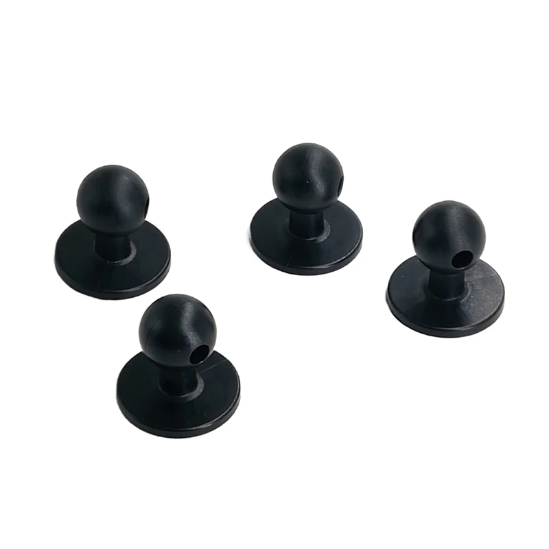 17mm Ball Head Mini Adhesive Phone Bracket Base Self Glue Mount Fit For Car GPS Cell Phone Holder Vehicle Interior Accessory