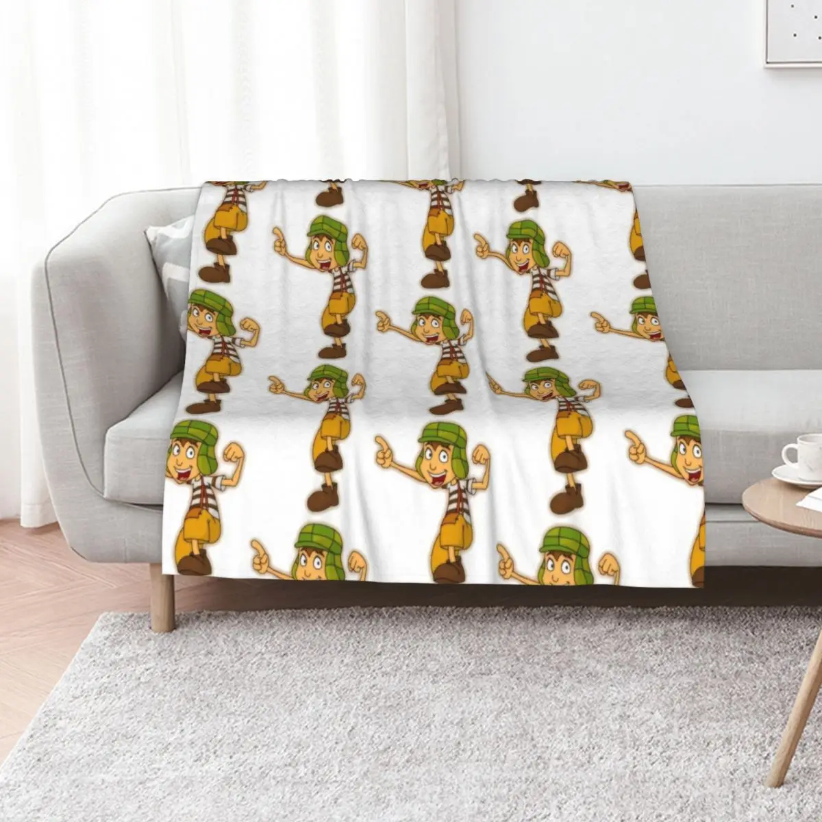 

Chavo del Ocho caricatura Throw Blanket Luxury Thicken Flannel Fabric Summer Beddings Bed covers Blankets