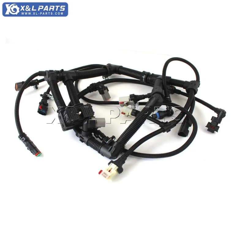 Excavator Spare Parts Wire Harness Assembly 6754-81-9310 6754819310 6D107 Engine Controller Wiring Harness for PC200-8 PC220-8