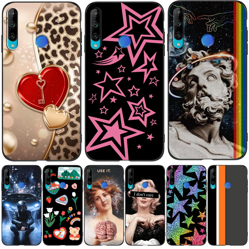 For Huawei Y7P p4 lite E Case Back Cover Phone Case Y7 P ART-L28 Bumper 6.39