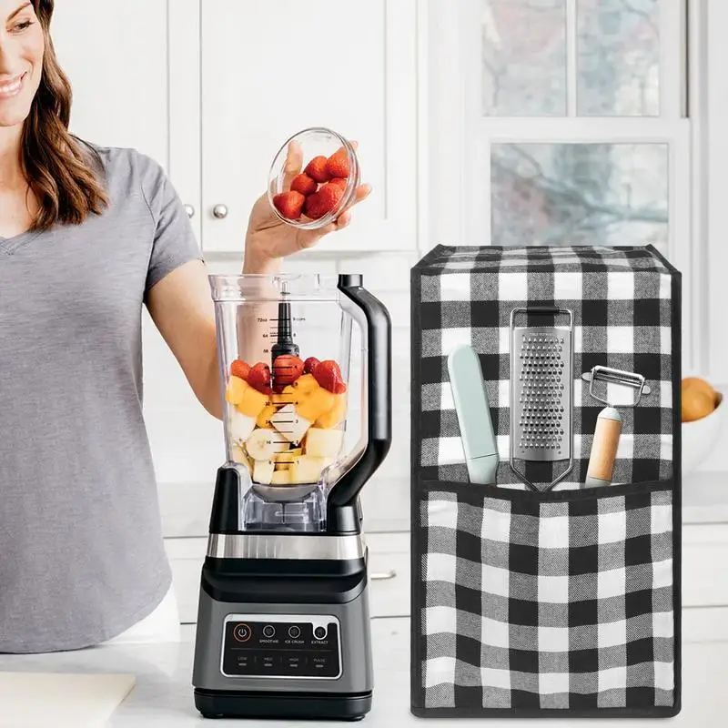 Blender Cover Dust Protection For Kitchen Blenders With Accessory Pocket Kitchen Blender Storage Protects Against Stains Dust