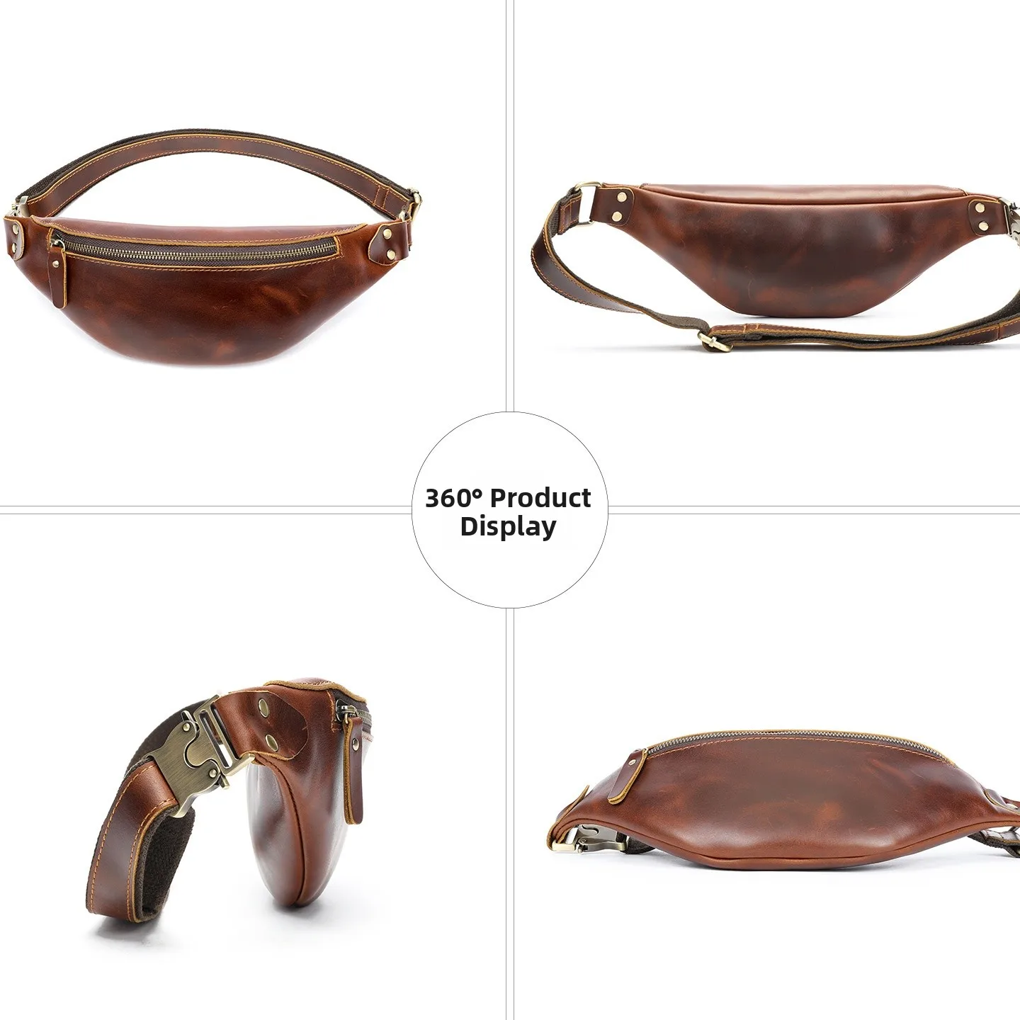 Осенне-зимняя мужская поясная сумка из натуральной кожи, спортивная многофункциональная замшевая сумка для мобильного телефона, китайское производство