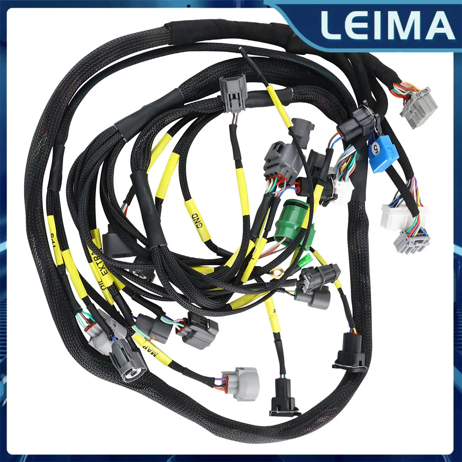 

CNCH-OBD1-1 OBD1 Budget D/B-series Tucked Engine Harness For Honda Civic Integra B16 B18 D16 JR-FIC30 Engines Parts