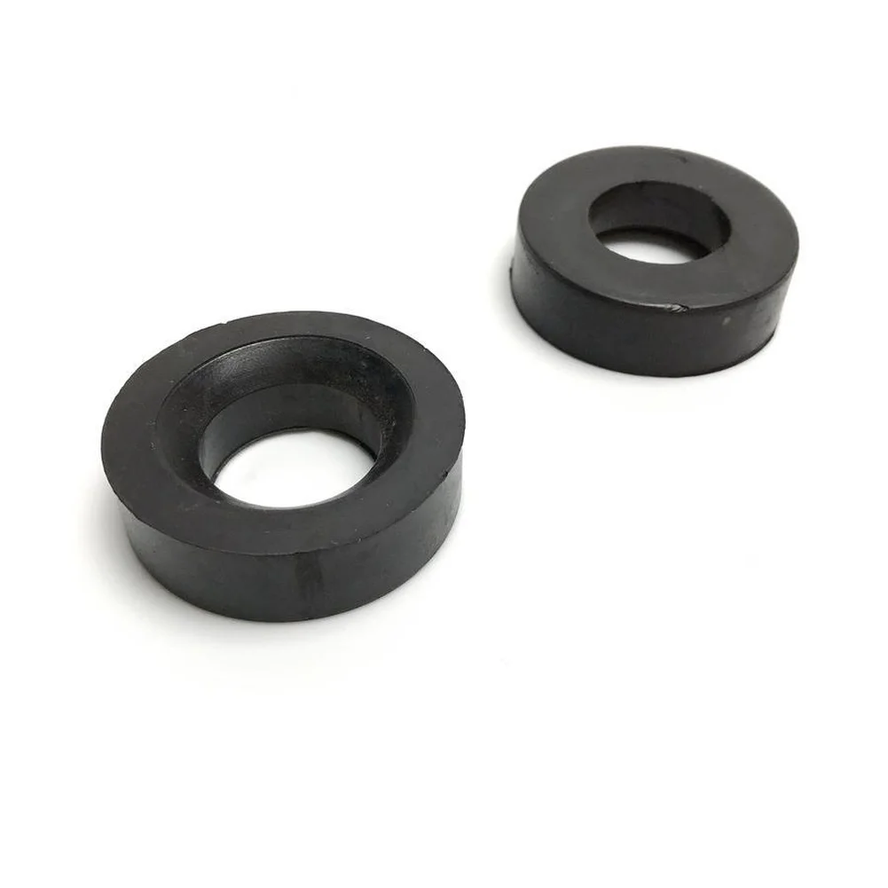 Shock Absorbing Rubber Washer Set for For barbell Sleeves Compatible with Standard For barbells and Power Racks