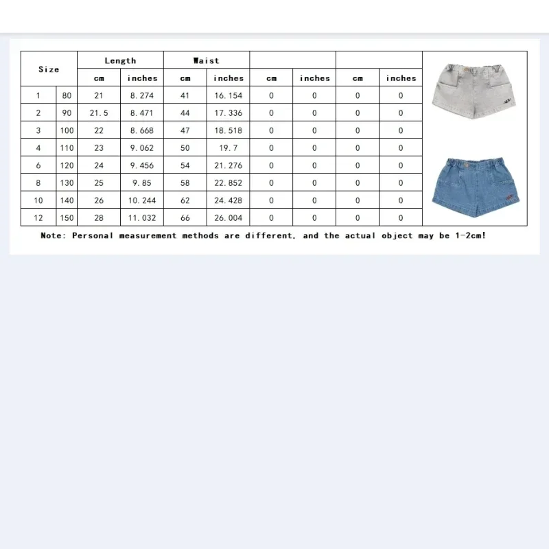 OUYANG & IVAN Kindersets 2025 Wyn Lente/zomer Nieuwe Denim Stof Jongens en Meisjes Jurk Shorts Gedrukt Top Kinderen Rok