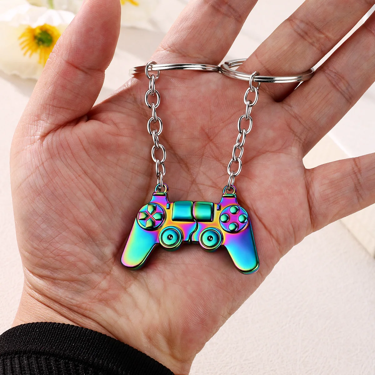2 Stücke Magnetischer Kreativer Schlüsselanhänger Modischer Exquisiter Rucksack-Anhänger Schmuckzubehör Party Geburtstag Festival Geschenk 2026 – Detail 2